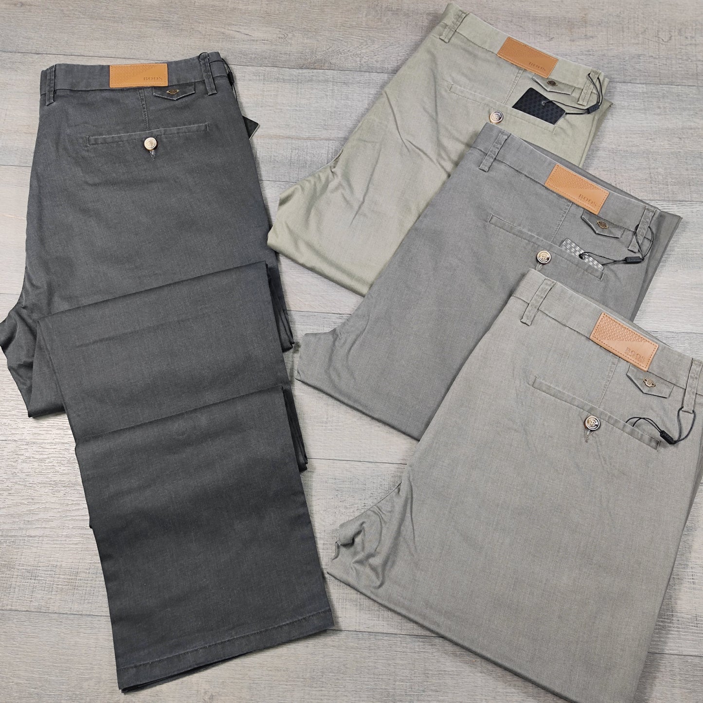 Pantalon toile élastique large 34/42