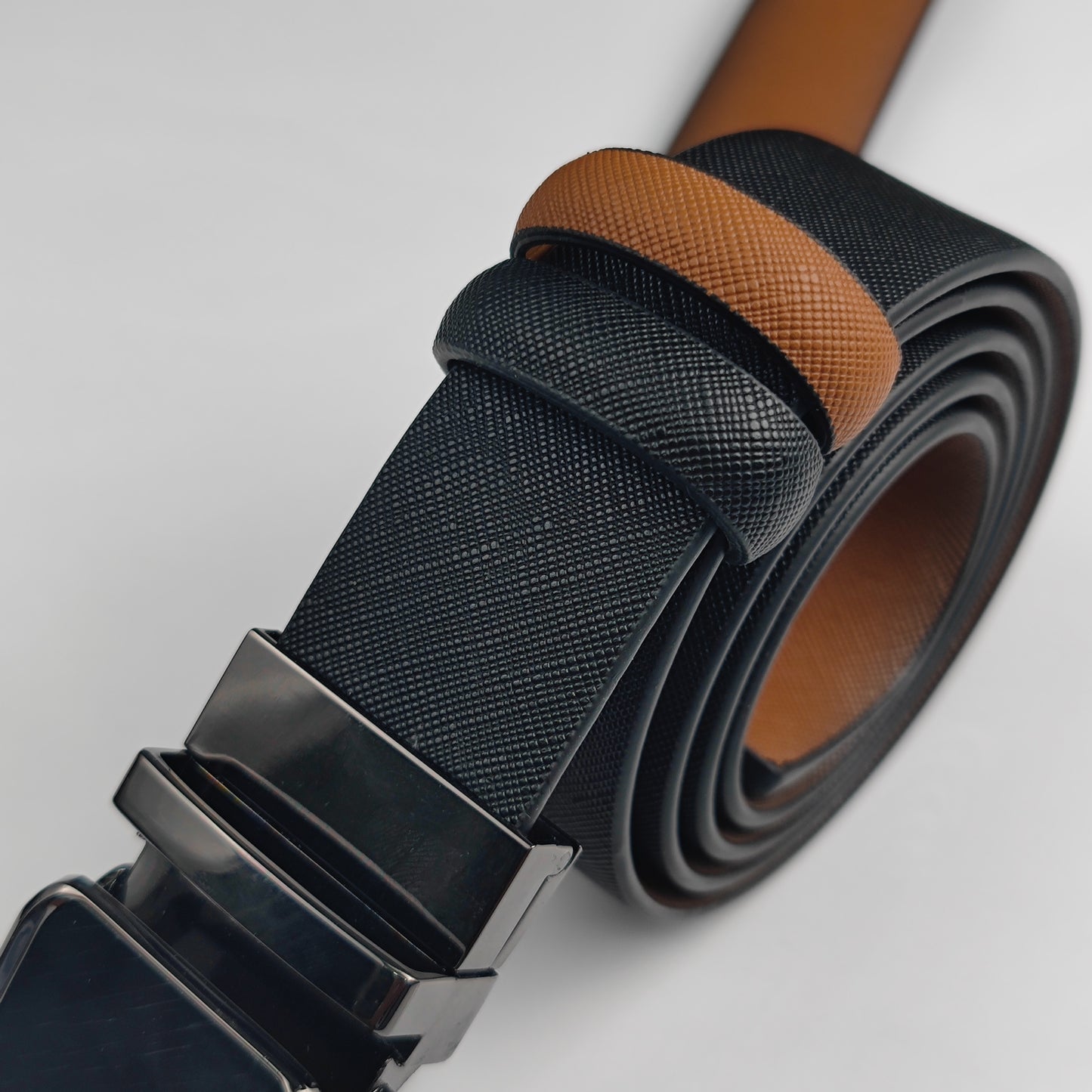 Ceinture double face AZZARO N/M