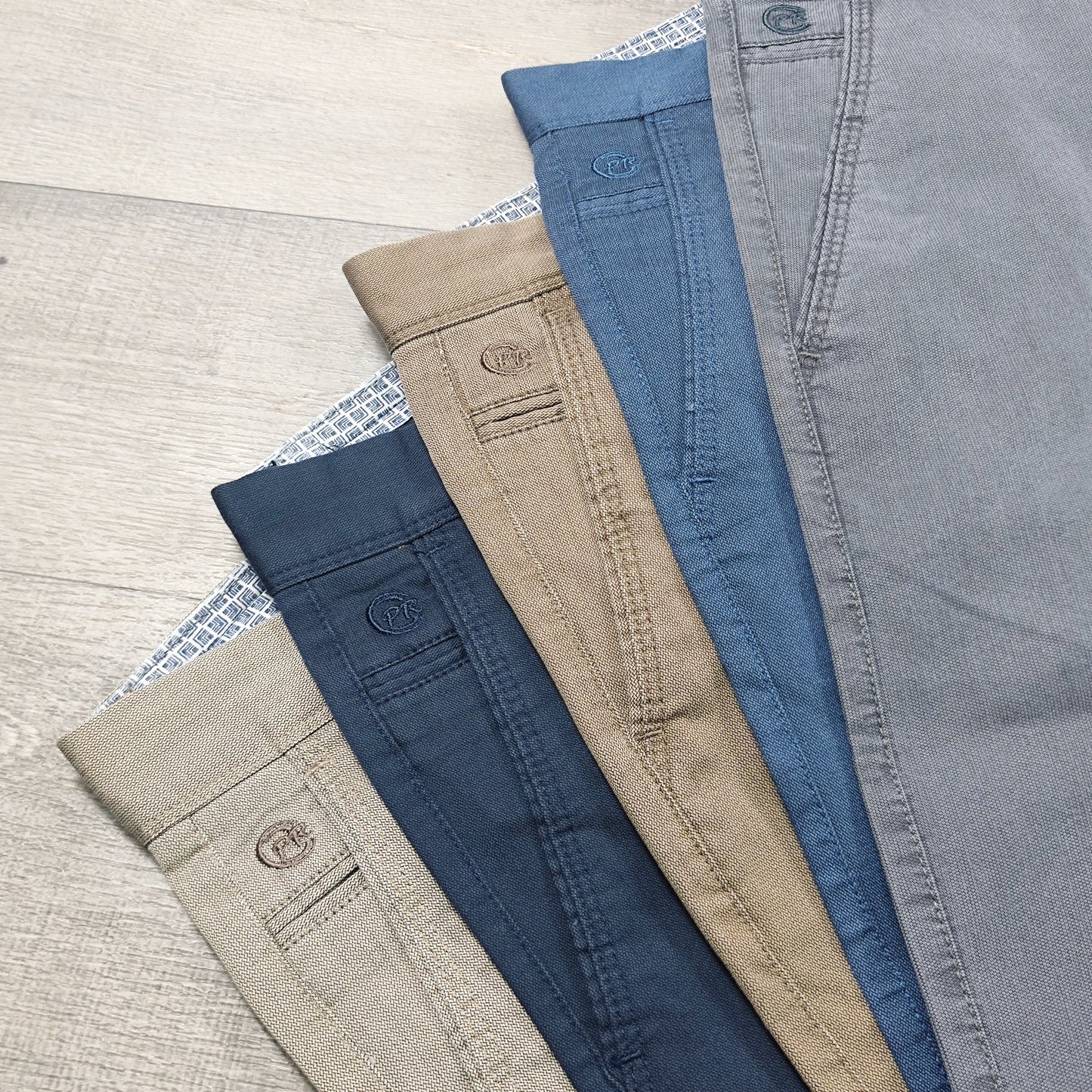Pantalon toile demi Slim Été