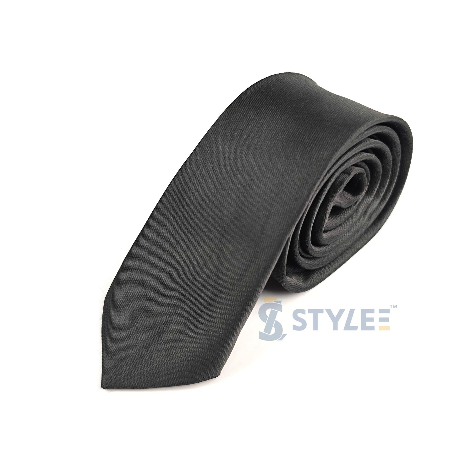 Cravate Noir Slim