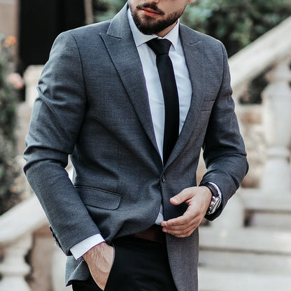 Cravate Noir Slim