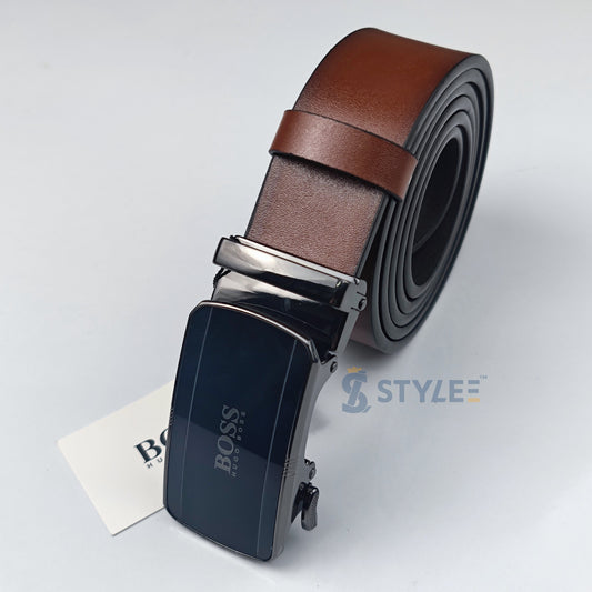 Ceinture automatique Marron BOSS